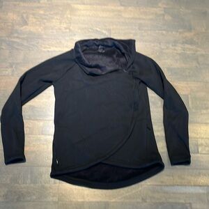 Athleta cross over sweatshirt black size XXS